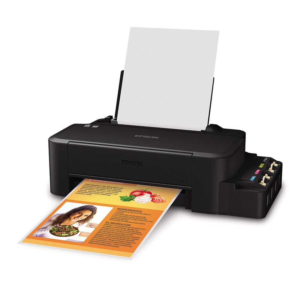 Impresora Epson L120 A Color Con Sistema De Tintas Continua - buyruru